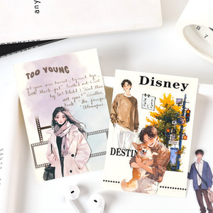 20 Tờ/Gói Thời Trang Vật Nuôi Nhân Vật Sticker Gói Cho Viết Tay Máy Tính Xách Tay Chất Lượng Cao Viết Tay Máy Tính Xách Tay - Product Image 1