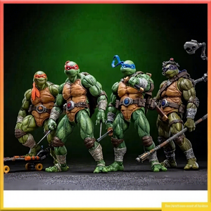 Figurine d'action en PVC à l'échelle 1:12 de 170 mm, série Tortues <span class=keywords><strong>Ninja</strong></span>, Leonardo, Michelangelo, Donatello, Raphael, Stock Spirit Machine Soul - Product Image 6