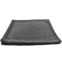 Nouveau produit 2026 : Serviette de séchage ultra-rapide pour voiture en microfibre sans bords 1200-1400 GSM, en tissu nano, pour le nettoyage automobile