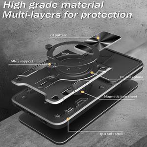 Funda protectora para teléfono con soporte de anillo, Protector de cámara a prueba de golpes, funda para teléfono móvil para <span class=keywords><strong>TCL</strong></span> 505 50SE, fundas traseras - Product Image 3