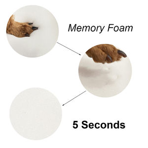 Strapazierfähiges Orthopädisches Hundebett aus Memory-Schaum mit Wasserfestem, Abnehmbarem und Waschbarem Bezug - Product Image 5