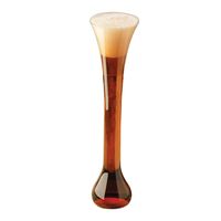 Gobelets à bière belge Pauwel Kwak à col long, gobelets à margarita en plastique personnalisés