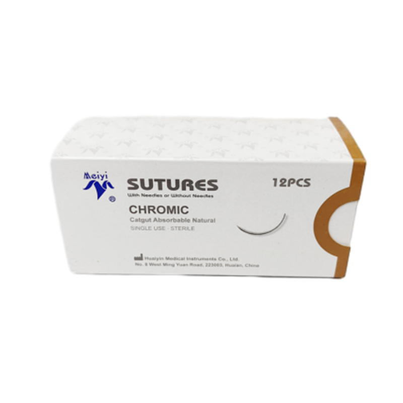 Medical Chrome Catgut Surgical Vinyl Suture
