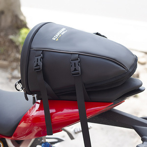 Sac de selle extensible pour moto, sac de siège arrière pour motocross, sac à bandoulière pour moto, sac à dos de voyage pour moto - Product Image 1