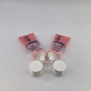 D40mm 100ml Cosmetic <b>Plastic</b> Empty <b>Tube</b> For Toothpaste Dispenser Packaging <b>Tube</b> Glossy Surface Printing With Flip Cap - Product Image 4
