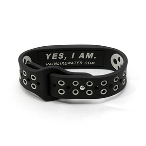 Pulsera de energía de iones negativos ajustable, de silicona, Deportiva, para fitness, P143-18 - Product Image 1