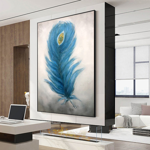 Mintura Handmade Bắc Âu Tóm Tắt Canvas Tác Phẩm Nghệ Thuật Tùy Chỉnh Bán Buôn Lông Sơn Dầu Trang Chủ Trang Trí Tường Áp phích Acrylic - Product Image 4