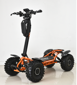 Mini Scooter de Cuatro Ruedas, Motor de 2400W, Suspensión Completa, Batería de Litio de 30AH, Plegable, Impermeable, 100kg, EA009MINI, Mini Todoterreno Eléctrico - Product Image 1