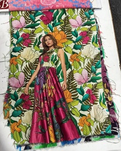 Top Premium Fabric for Dresses Soft Cotton Textile- Luxury Plain Filing Material for Wholesale Price - Product Image 5