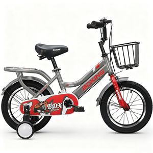 Vélo pour enfants à prix avantageux, 4-10 ans, 12-<span class=keywords><strong>16</strong></span> <span class=keywords><strong>pouces</strong></span>, avec amortisseur, cadre robuste, vélo pour garçon - Product Image 4