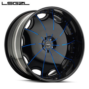 LSGZL定制5x120 5x114.3 16-24英寸运动铝合金轮圈2件式锻造新状态 - Product Image 1