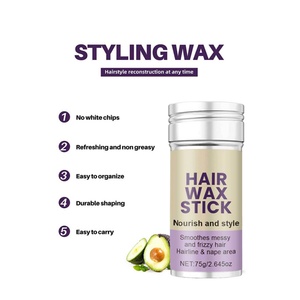 Crème Capillaire en Stick 75g en Gros pour Soins des Cheveux : Nourrit, Lisse les Cheveux Crépus, Frisés et Secs - Product Image 3