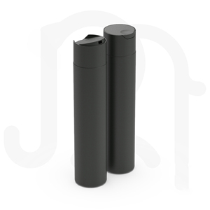 Matte Black Plastic <strong>Squeeze</strong> Shampoo <strong>Bottle</strong> 200ml/250ml/300ml Empty Cylinder with Disc Top Cap for Skin Care Serum and Lotion - Product Image 2