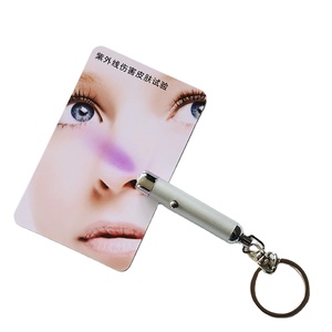 Sunlight UV Indicator Card with Portable Design for Outdoor Enthusiasts, Travelers and Sun Protection Advocacy