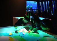 Table de sable magique à projection 3D interactive pour enfants parc d'attractions intérieur AR jeu de bac à sable à réalité augmentée