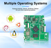 Placas Base OEM P6601 PCBA Android Linux RK3566 de Cuatro Núcleos para Sistemas de Automatización del Hogar