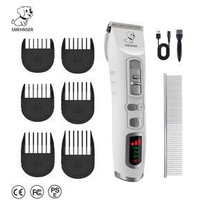 Kit de Aseo para Mascotas, Tijeras Recargables Inalámbricas con Lámpara LED, Cerámica Segura de Lujo para <span class=keywords><strong>Perros</strong></span> y Gatos - Product Image 1
