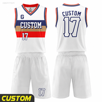Tenues de basketball unisexes en gros, ensembles d'équipe personnalisables, maillots de basketball à impression personnalisée, dernière conception, vêtements de basketball à séchage rapide