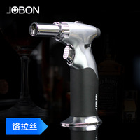 Briquet coupe-vent en métal, idéal pour les barbecues en plein air, briquet à cigare, torche de soudage, lance-flammes