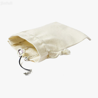Bolsas de algodón con cordón de logotipo personalizado, lona de muselina natural para almacenamiento, recuerdos de fiesta, para té, especias, jabones, joyería, bodas