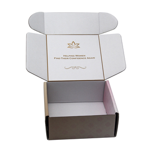 custom small rigid flat shipping packaging wholesale corrugated shipping mailer boxes