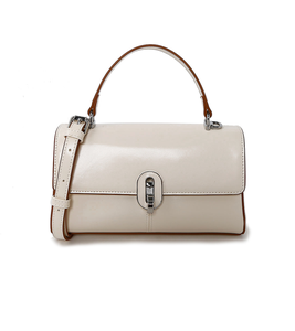 2025 tendance luxe en cuir PU sac à main <span class=keywords><strong>Mona</strong></span> <span class=keywords><strong>Lisa</strong></span> grande capacité unique épaule rabat serrure sac à la mode dame sac à bandoulière - Product Image 4