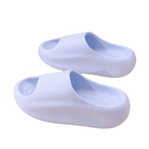 รองเท้าแตะ EVA เรียบง่ายทันสมัย พื้นหนา กันลื่น ใส่ได้ทั้งในบ้านและนอกบ้าน สำหรับคู่รัก ผู้ใหญ่ ยูนิเซ็กซ์ สีฟ้า ขาว ชมพู - Product Image 2