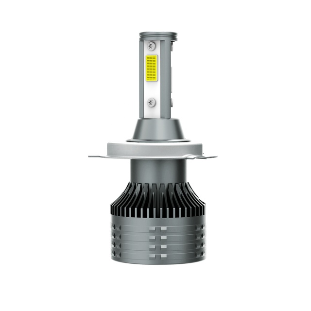 Brightest H4 LED Headlight Bulb Lumens 6500K White 9003 Motorcycle Headlight With External Driver