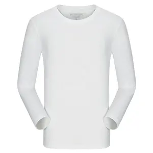 Lange Mouw Merk Jersey T-Shirt Unisex T-Shirts Voor Mannen Bedrukt T-Shirt Nieuwkomers Hoge Kwaliteit Custom Design 100% Katoen