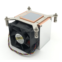 Refroidisseur de processeur de bureau COOLSERVER 115X 1155 1151 en cuivre pur dissipateur thermique de refroidissement par air actif pour dissipateur thermique de PC