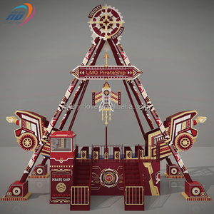 Manège Bateau Pirate Géant à Haut Retour sur Investissement (ROI) – Attraction de <span class=keywords><strong>Parc</strong></span> d'Attractions Passionnante, Bateau Balançoire Grande Capacité pour Enfants et Adultes - Product Image 6