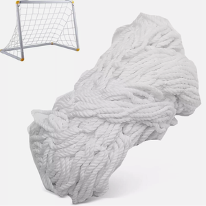 Filet de football de haute qualité, robuste, écologique, avec système de tension réglable, pour s'adapter à différentes tailles et types de poteaux de <span class=keywords><strong>but</strong></span> - Product Image 3