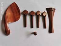 Wholesale High Grade Quality Violin Accessories Rosewood Violin Parts Pegs Violin Fittings