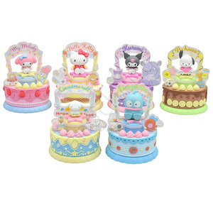 Figuras Sorpresa de Pastelitos Dulces, Lindos Postres de Gatitos, <span class=keywords><strong>My</strong></span> <span class=keywords><strong>Melody</strong></span>, <span class=keywords><strong>Kuromi</strong></span> y Cinnamoroll, Cápsulas Gashapon, Muñecas en Bola, Regalo 100-120mm - Product Image 3