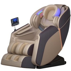 2024 <strong>Factory</strong> High Quality Full Body Zero Gravity <strong>Massage</strong> <strong>Chair</strong> Luxury 8D <strong>Shiatsu</strong> Electric <strong>Massage</strong> <strong>Chair</strong> Foot Spa - Product Image 1