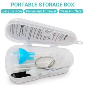 Aspirateur de nez pour nouveau-nés et nourrissons ventouse de nez tout-petits nettoyant de nez enfants Booger Mucus ventouse bébé aspirateur nasal - Product Image 4
