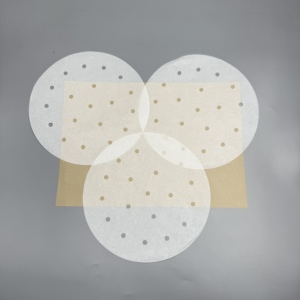 Food Contact Safe Air Fryer Steaming <b>Paper</b> Double Side Silicone Coated Disposable Cooking <b>Paper</b> With Custom Specification - Product Image 6