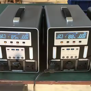 High Efficiency Portable Solar <b>Generator</b> Kit With Lithium <b>Battery</b> Backup Eco-Friendly <b>Power</b> Source HC-1800C Camping - Product Image 1