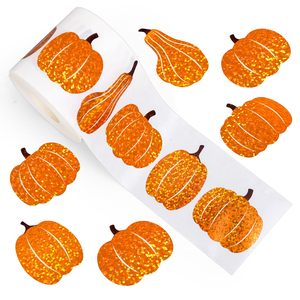 Autocollant pour la Saint-Patrick, autocollant holographique en forme de trèfle, rouleau d'autocollants vert scintillant, autocollant porte-bonheur en forme de trèfle pour les cartes de fête irlandaise, enveloppe - Product Image 5