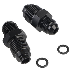 อะแดปเตอร์จ่าย<span class=keywords><strong>น้ำมัน</strong></span>เทอร์โบ AN6-M18X1.5-ORB สีดำ AN6-M16X1.5-ORB อะแดปเตอร์อลูมิเนียมตัวผู้แบบตรงบานออก - Product Image 6