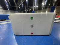 Spa gonflable en PVC avec technologie Drop Stitch, spa de massage extérieur avec pompe électrique, piscine à eau potable