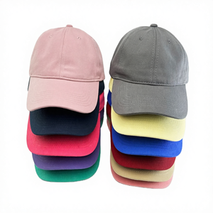 Casquette de baseball unie à 6 panneaux, profil bas, sportive, en coton lavé 100%, douce, 50 couleurs, vente en gros, BLACK SMITH BROTHERS - Product Image 4