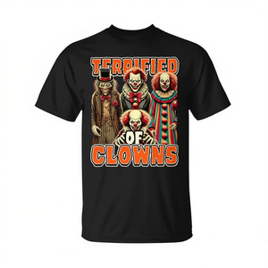 Camiseta con estampado de Payaso Aterrador, Ropa Promocional para la Fobia al Payaso - Product Image 2