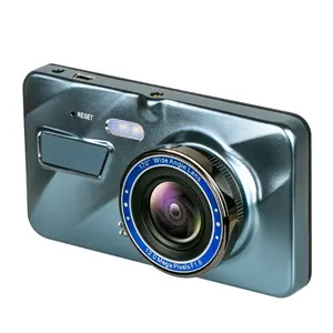 Araba dvr'ı Video kaydedici Dash kamera 1080P dikiz çift Lens 4 Full HD G sensörü taşınabilir döngüsü kayıt Dash kamera Dashcam