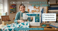 Machine à coudre domestique multifonctionnelle professionnelle à point zig-zag