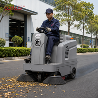 Mesin Penyapu Industri KDS-S4 dengan Tempat Sampah 80L, Tangki Air Besar, Lampu LED untuk Bengkel, Gudang, dan Tempat Parkir ODM OEM