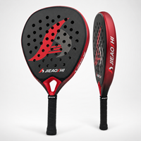 Raqueta de Pádel JAS Sport Ready Ship de Fibra de Carbono 18K, 22 mm, Nylon 3D Spin, Acabado Arena, Diamante, Ligera, Ecológica y Duradera