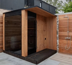 Villa Tradizionale con Vista sul <span class=keywords><strong>Lago</strong></span> per 4-6 Persone con Sauna - Cabina con Struttura in Legno e Metallo e Posizionamento a Bordo Piscina - Product Image 4