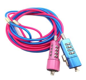 YH2166 Cavo Antifurto per Laptop 1,8m in Lega di Zinco con Sblocco a <span class=keywords><strong>Password</strong></span> Sicuro per Dispositivi Digitali - Product Image 1