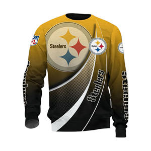 <span class=keywords><strong>Un</strong></span> Pullover girocollo commerciale transfrontaliero con cialde su misura con stampa All-Over 3D, felpa alla moda - Product Image 4